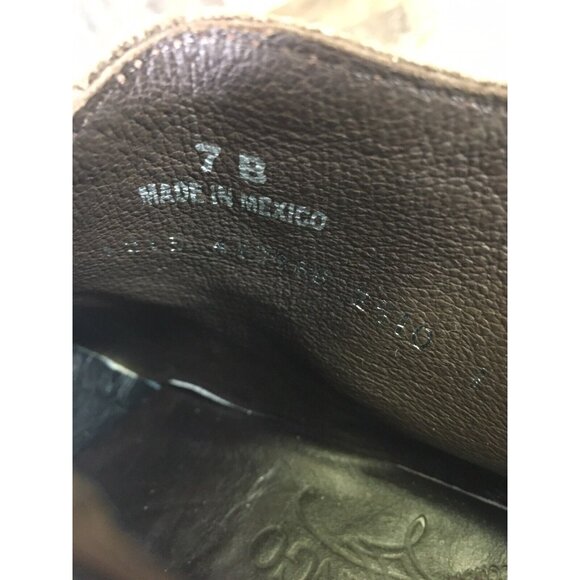 Old Gringo OG Side Zip Tassel Ankle Boots Booties Womens 7 B - Picture 4 of 12